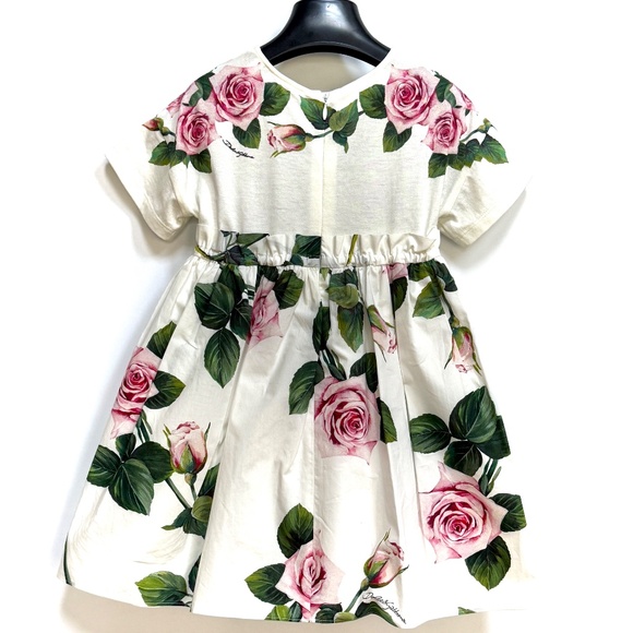 Dolce & Gabbana Pink Rose Dress size 2T New With Tags - Picture 14 of 16